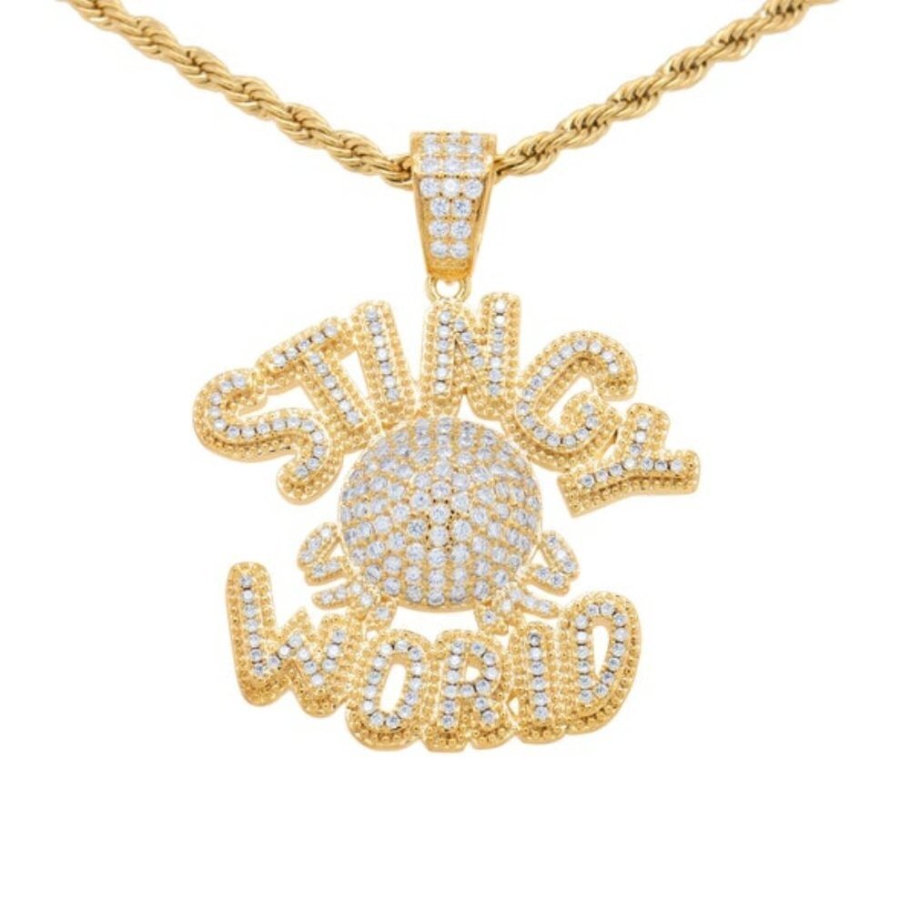 Men's Jewelry 14k Stingy Pendant / Gifts for Him